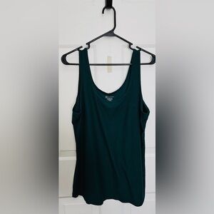 No Boundaries XXL Sleeveless Dark Teal Sleeveless Tank